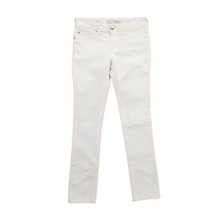 DL1961 Karen High-Rise Skinny Jeans Womens MILK White 4 Way Stretch Denim Sz 26